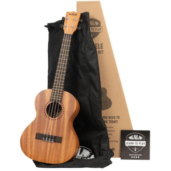 Kala Learn To Play Ukulele Tenor Starter Kit set tenor ukelele