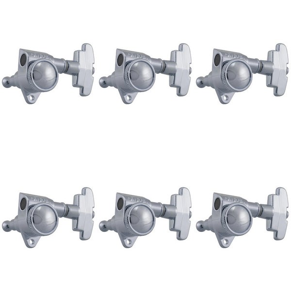 Grover Roto-Grip Locking Rotomatics stemmechanieken chrome set van 6