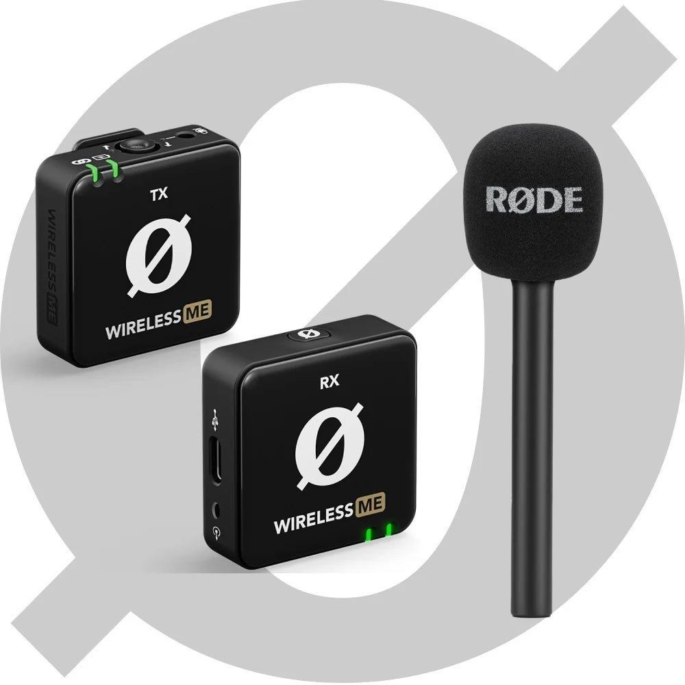 RØDE Wireless ME Interview Bundle draadloze handheldmicrofoon
