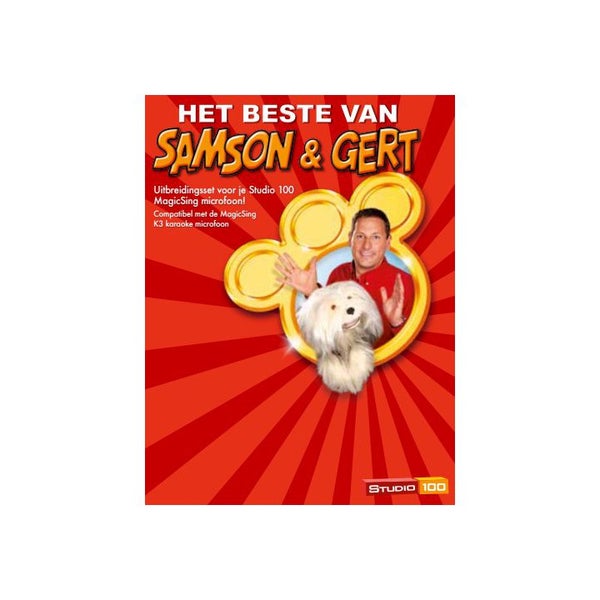 Magic Sing Studio100 songchip Het beste van Samson & Gert