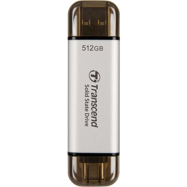 Transcend ESD310S externe SSD 10 Gbps USB-C/A 512 GB
