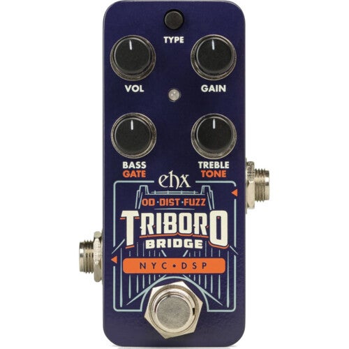 Electro Harmonix Pico Triboro Bridge Overdrive, Distortion and Fuzz Effects Pedal