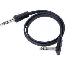 RockBoard Flat TRS kabel haaks-recht 60 cm