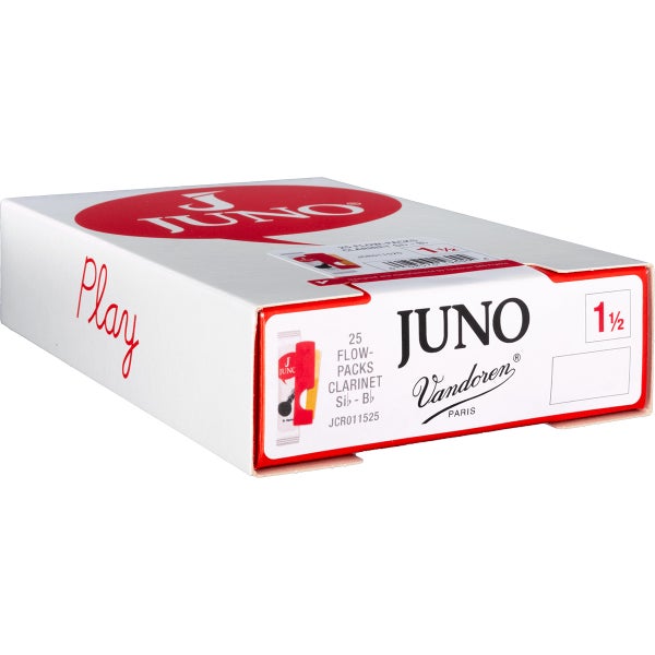 Vandoren Juno JCR011525 Clarinette Sib 1.5 rieten voor Bb-klarinet (25 stuks)