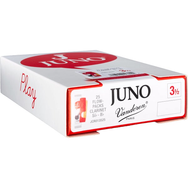 Vandoren Juno JCR013525 Clarinette Sib 3.5 rieten voor Bb-klarinet (25 stuks)