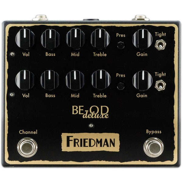 Friedman BE-OD Deluxe overdrive effectpedaal