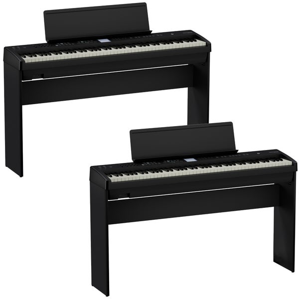 Roland 2 x FP-E50 digitale piano's met 2 x gratis onderstel