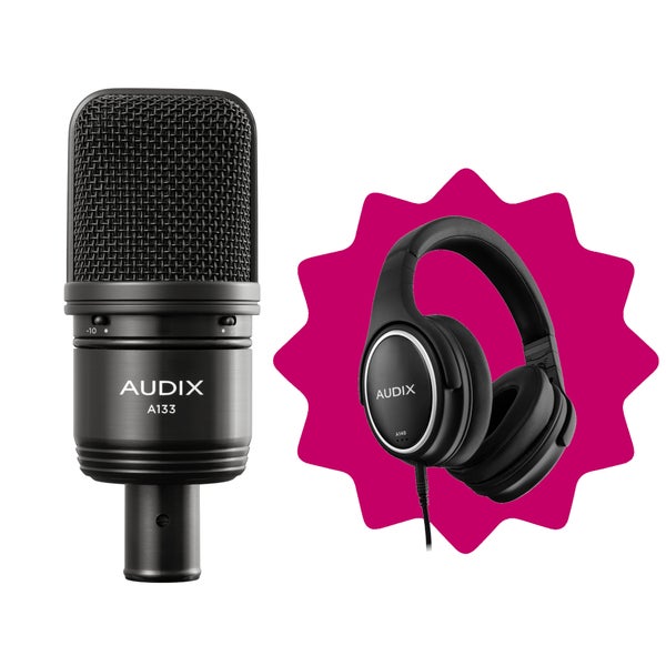 Audix A133 microfoon met A140 koptelefoon