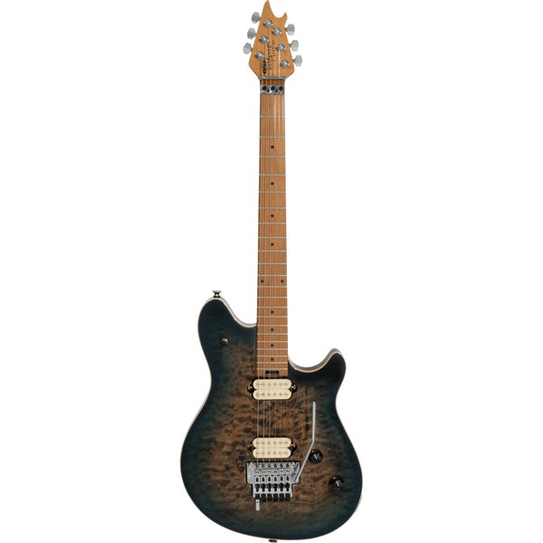 EVH Wolfgang Special QM Indigo Burst MN elektrische gitaar