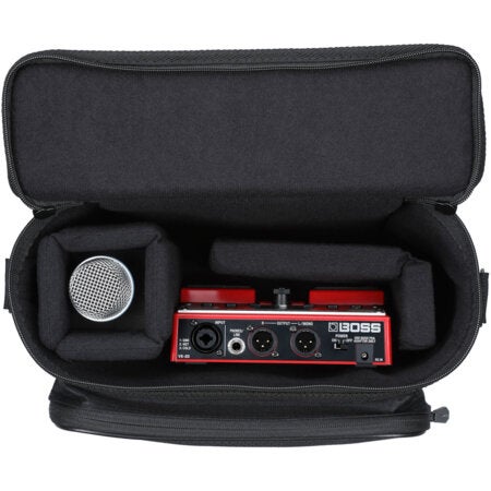 BOSS CB-VE22 Tasche Für Vocal Performer VE-22/VE-20 Inkl. Keepdrum XLR-Kabel 6m – Alles Sicher Verstaut!