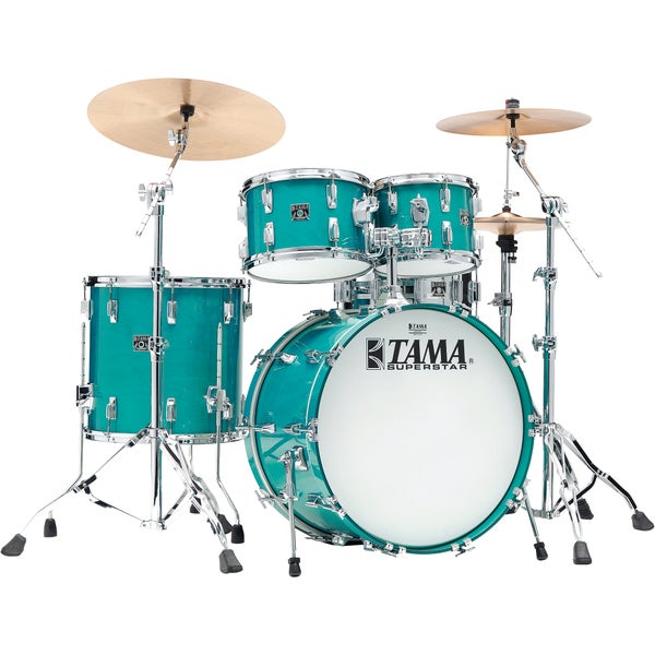 Tama SU42RS-AQM Superstar Limited Reissue Aqua Marine 4d. shellset