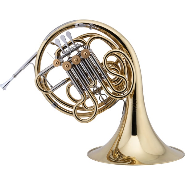 XO 1651 (Kruspe) Bb/F dubbelhoorn met koffer