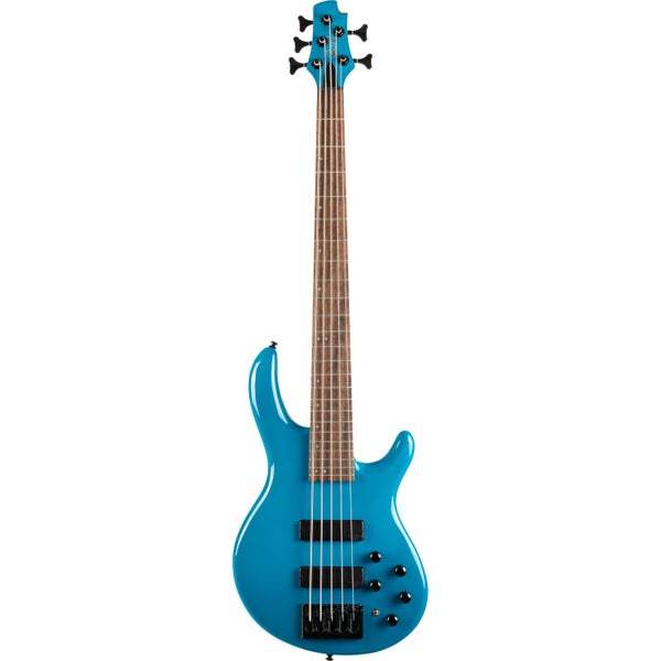 Cort Artisan C5 Deluxe Candy Blue 5-snarige elektrische basgitaar