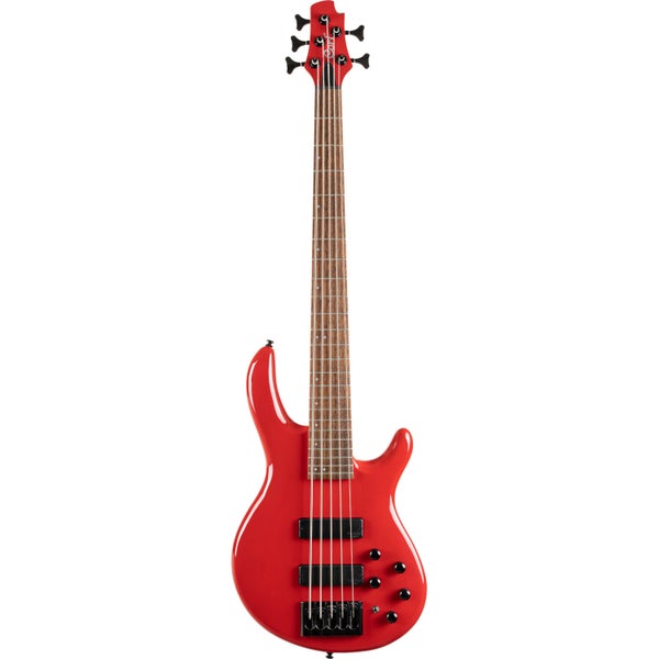 Cort Artisan C5 Deluxe Candy Red 5-snarige elektrische basgitaar