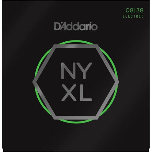D'Addario NYXL0838 Nickel Lindad Extra Super Lätt 08-38