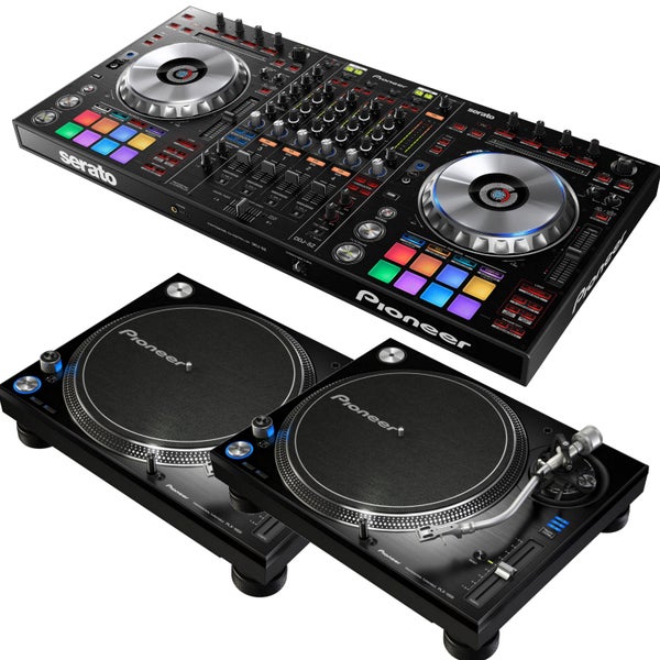 Pioneer 2x PLX-1000 met DDJ-SZ DJ Controller DJ-set