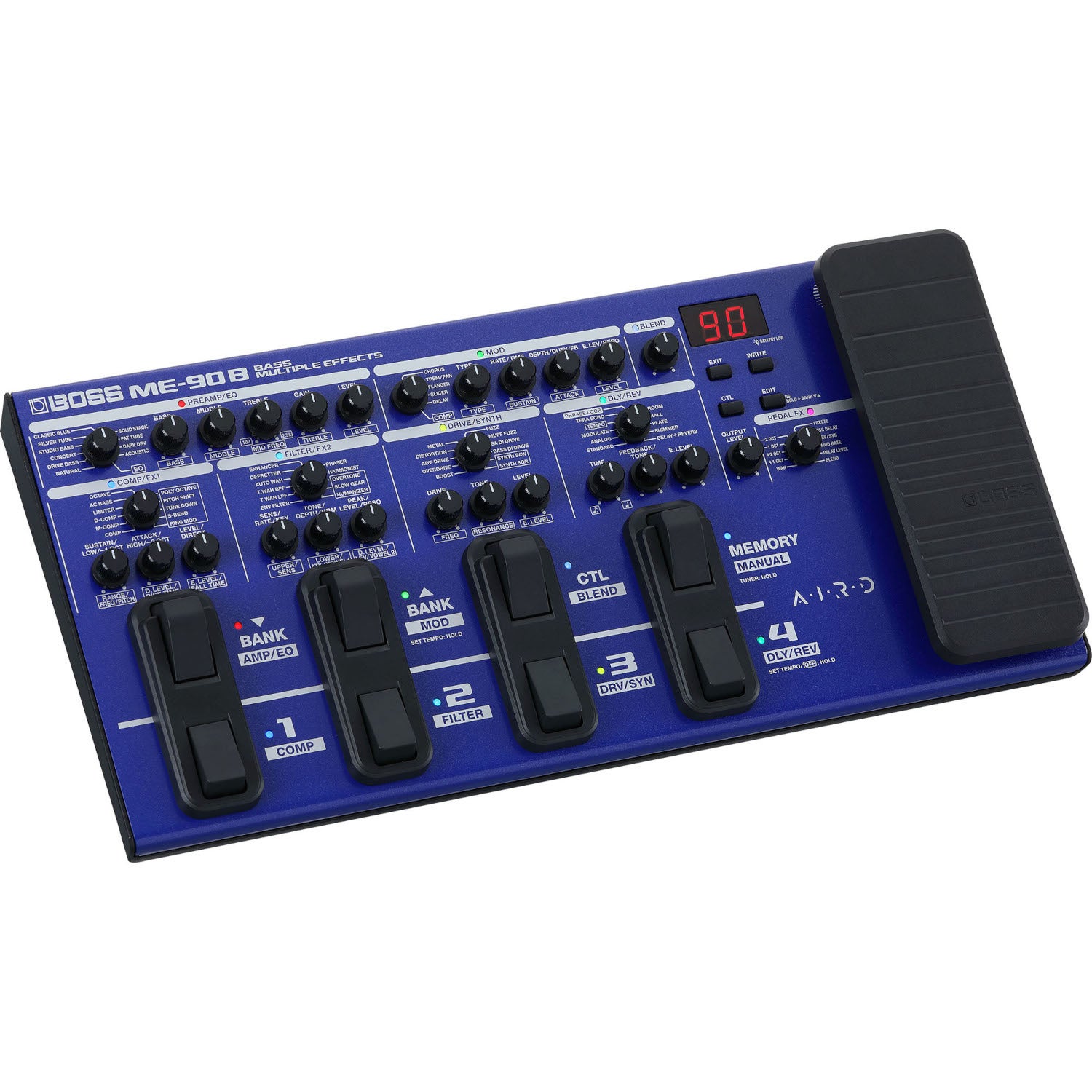 Boss ME-90B processeur multi-effet pour basse