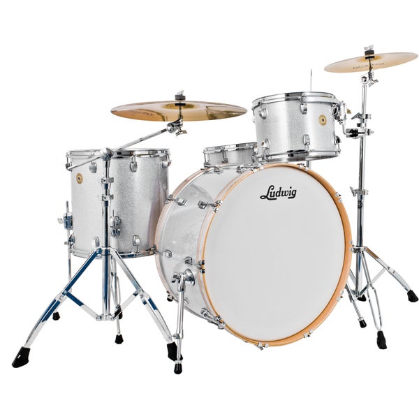 Ludwig LCO5024S Continental 22 4-delige ketelset Silver Sparkle