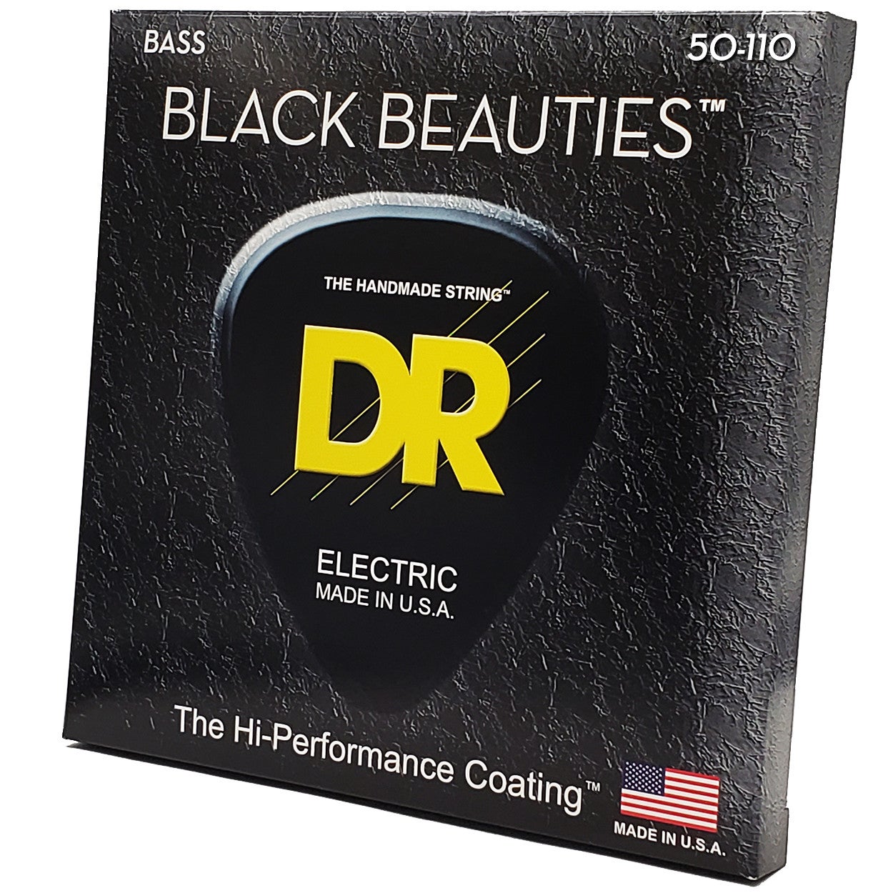 DR Strings BKB-50 Black Beauties 50-110 Bass Guitar Strings