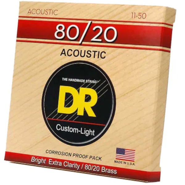 DR Strings HA-11 Hi-Beam 11-50 set snaren voor akoestische westerngitaar