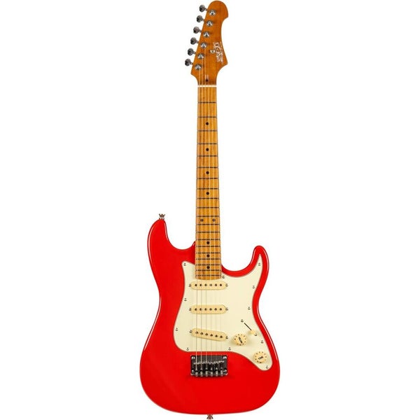 JET Guitars JS-300 Mini Red 3/4-formaat elektrische gitaar