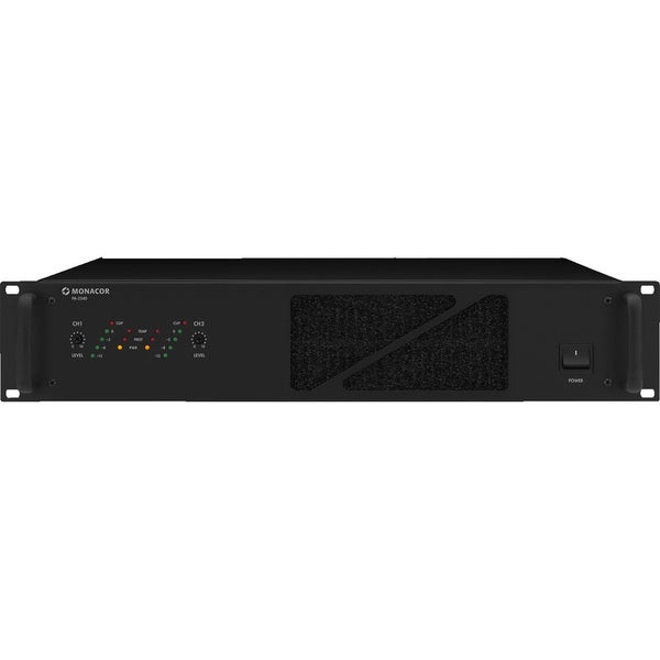 Monacor PA-2240 25V/44V/70V/100V versterker 480W