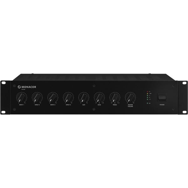 Monacor PA-900 mono mixing versterker 120W
