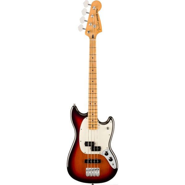 Fender Player II Mustang Bass PJ MN 3-Color Sunburst elektrische basgitaar