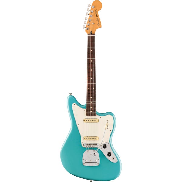 Fender Player II Jaguar RW Aquatone Blue elektrische gitaar
