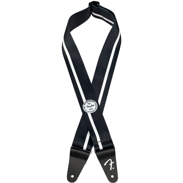 Fender 70th Anniversary Poly Strap zwart