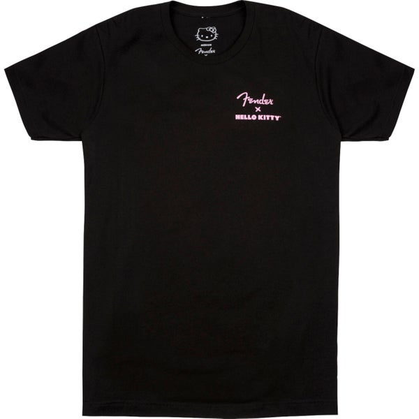 Fender x Hello Kitty Back Logo Tee zwart L