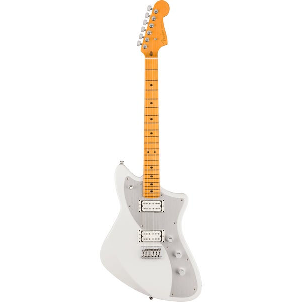 Fender American Ultra II Meteora MN Avalanche elektrische gitaar met koffer
