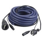 DAP FP05 Schuko en XLR combikabel 3 meter