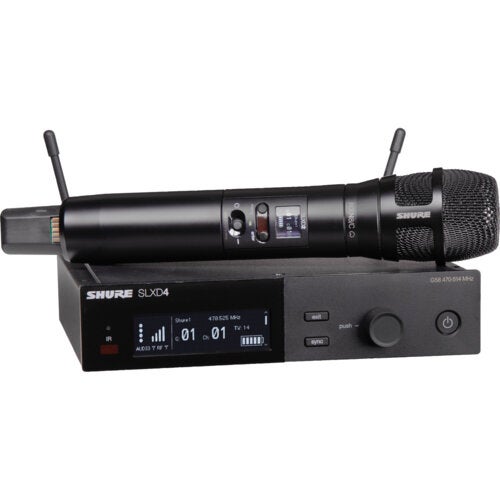 Shure SLXD24E/N8CB-H56 Wireless Handheld Microphone System (518 - 562 MHz)