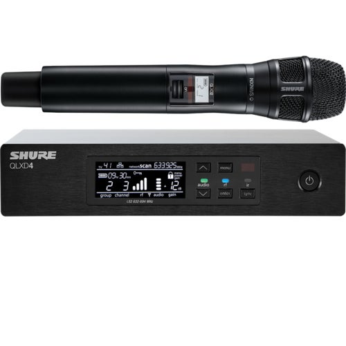 Shure QLXD24E/N8SB-H51 Wireless Microphone System (534 - 598 MHz)