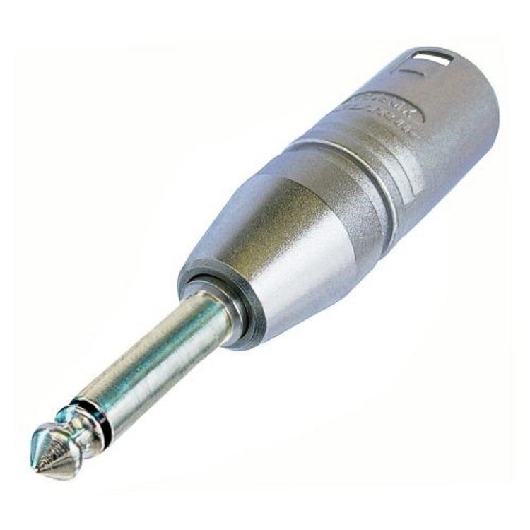 Neutrik NA2MP adapter XLR hane - monojack hane