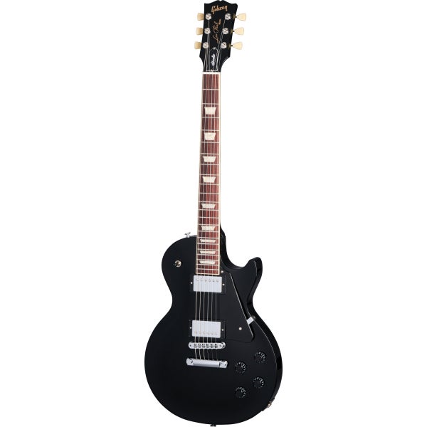 Gibson Les Paul Studio Ebony elektrische gitaar met softcase