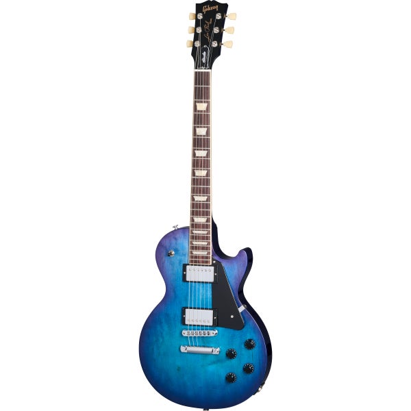 Gibson Les Paul Studio Blueberry Burst elektrische gitaar met softcase