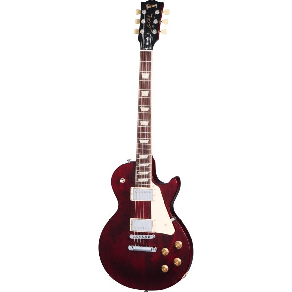 Gibson Les Paul Studio Wine Red elektrische gitaar met softcase