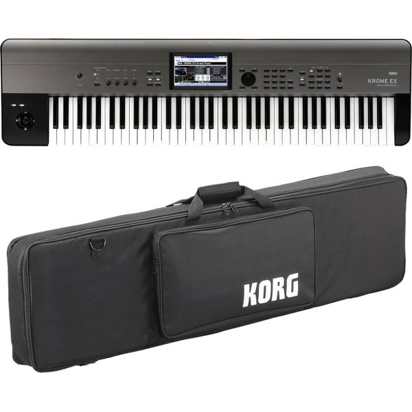 Korg Krome EX-73 Music Workstation met tijdelijk gratis Korg softcase