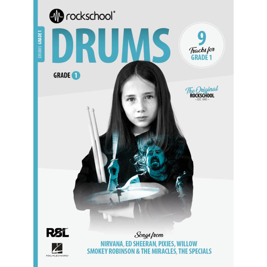 Rock School Limited Drums Grade 1 (2024) drumboek