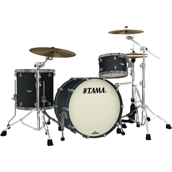 Tama MA32CZUS-FBK Starclassic Maple Flat Black 3d. shellset Smoked Black Nickel