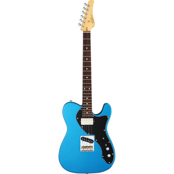 FGN Guitars Boundary TL elektrische gitaar, Sapphire Blue Metallic met gigbag