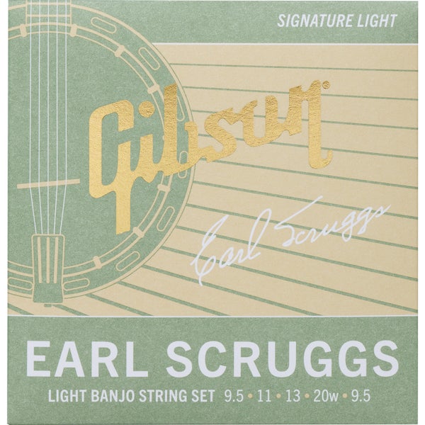Gibson Earl Scruggs Banjo String Set Signature Light Gauge snarenset voor banjo