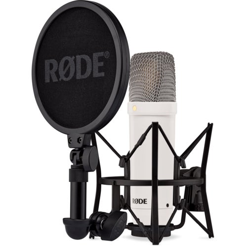 RØDE NT1 Signature Series White Large-Diaphragm Condenser Microphone