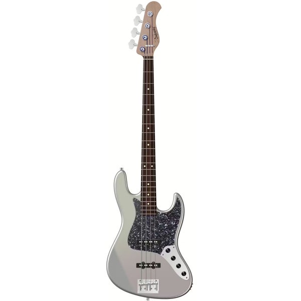 Sadowsky MetroExpress Vintage J/J Bass Morado Solid Silver Sparkle Metallic elektrische basgitaar