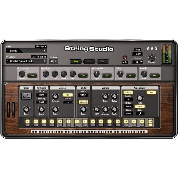 AAS String Studio VS-2 download snaren modeling EDU