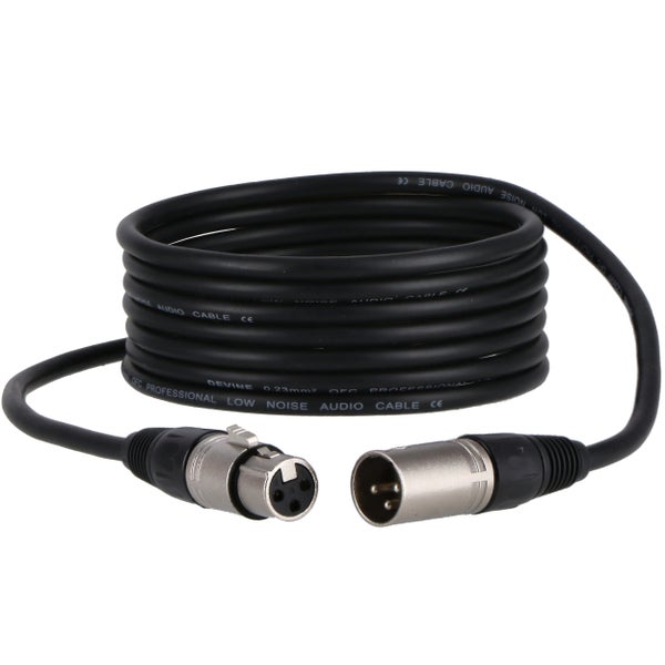 Devine MIC100/3 XLR microfoon- en signaalkabel 3 meter (100x)