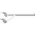 Contestage SUP-ARM60W verlengarm wit