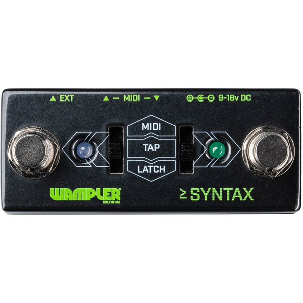 Wampler Syntax mini MIDI footcontroller
